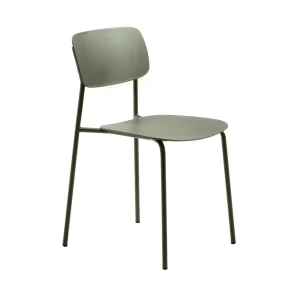 Rebellenclub Eetkamerstoel Strom - Set van 4 - Groen