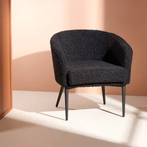 Rebellenclub Fauteuil Minerva - Zwart