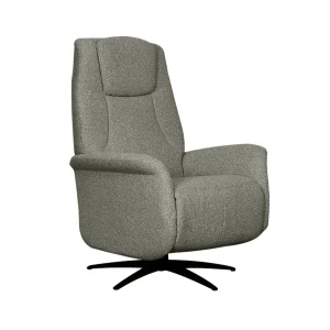 LABEL51 Elektrische Fauteuil Stockholm - Grijs - 77x87x112cm
