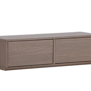 Rebellenclub TV-meubel Luis - Meubel - 100 x 35 cm - Bruin