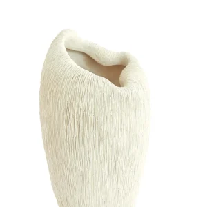 Light & Living vaas DENISA - 21.5x20.5x36.5cm - wit