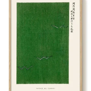 Yatsuo no Tsubaki - Woodblock print IIII - PSTR studio Kunst Poster