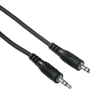 3,5 inch Jack naar 3,5 inch Jack Kabel 5 meter - Zwart