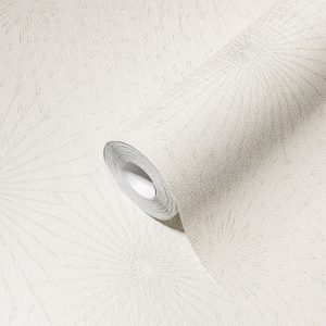 A.S. Création behang terrazzo crème, beige en goud - 53 cm x 10.05 m - AS-388184