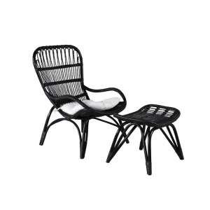 Rebellenclub Loungestoel Merit - Zwart