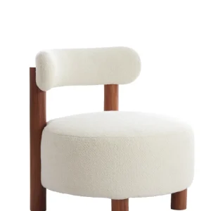 Light & Living stoel FERENTINO - Ø74x74cm - bruin