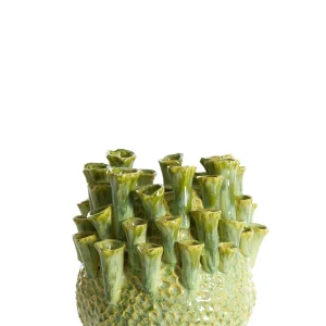 Light & Living vaas KYRAL - Ø27.5x27.5cm - groen