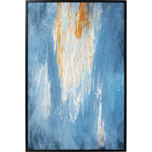 Kare Design Schilderij Artistas 120x180cm blauw
