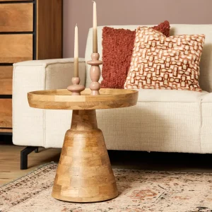 Starfurn  bijzettafel Troy - bruin - 50x50x45cm