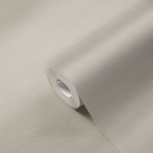 A.S. Création behang effen vergrijsd beige - 53 cm x 10.05 m - AS-376035
