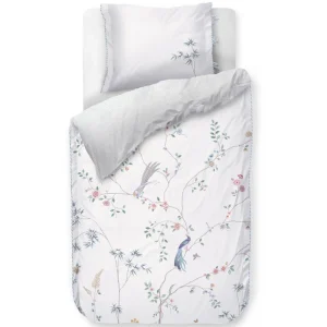 Pip Studio  Bamboo Blossom - 140 x 200/220 cm - Wit