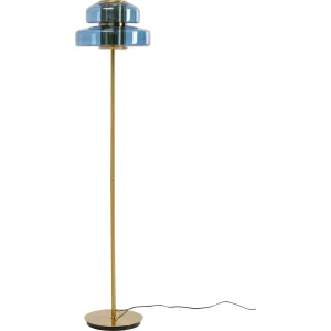 Kare Design Vloerlamp Arcadia 155cm blauw
