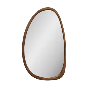 Artichok Adeline Organische Wandspiegel Bruin - 65 x 39 cm