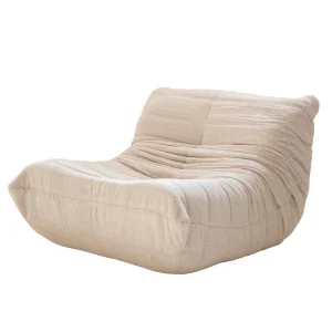 Giga Meubel Fauteuil Bear - Beige Stof - 87x97x69cm