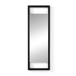 Spinder Design spiegel Luma M - Zwart