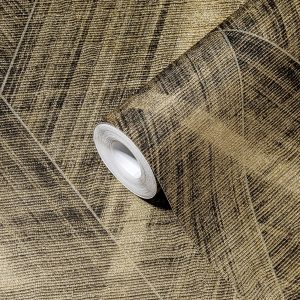 A.S. Création behang grafisch motief goud en zwart - 53 cm x 10.05 m - AS-388245