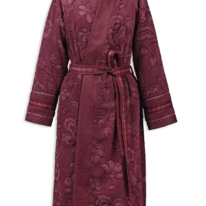 Pip Studio  Jasmin Jacquard - L - Donker roze