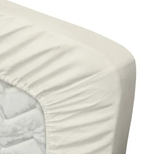 Ten Cate topper hoeslaken - 100% katoensatijn - 90x200 - naturel