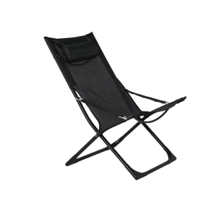 Rebellenclub Tuinstoel Nico - Set van 2 - ZwartÊ