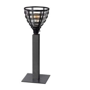 Tafellamp Molfetta zwart/grijs