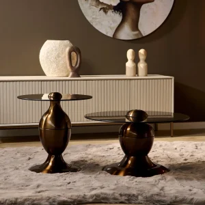 Starfurn  salontafel June - brons - 70x70x38cm