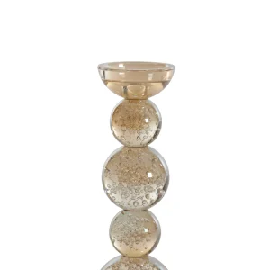 Light & Living  kandelaar ITINGA - Ø10x26.5cm - oranje