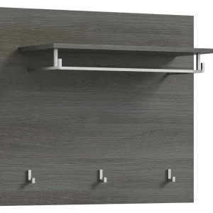 Furnilux Salsa kapstok 3 haken wit hoogglans - 80cm x 70cm x 27cm