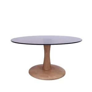 Brix bijzettafel Faye - bruin - 75x75x30