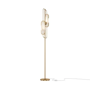Maytoni - Vloerlamp Marmo - Goud - Ø23