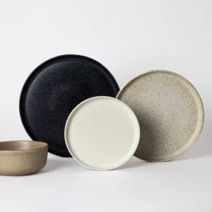 Mimo Homeware serviesset Midnight Blue & Broken Shells - 4-delig - 2 personen