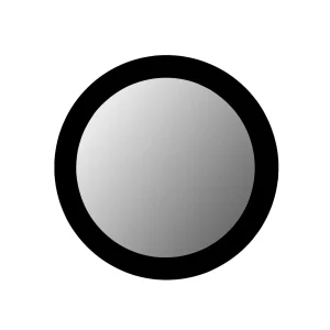 Starfurn  spiegel Dide - zwart - 3x60x60cm