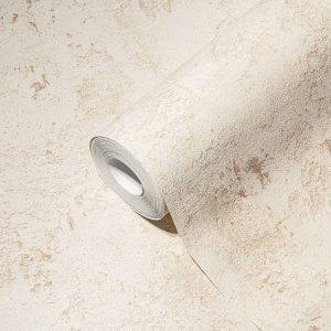 A.S. Création behang steen crème, beige en bruin - 53 cm x 10.05 m - AS-388236
