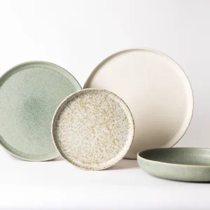 Mimo Homeware serviesset Ocean Breeze & Broken Shells - 4-delig - 2 personen