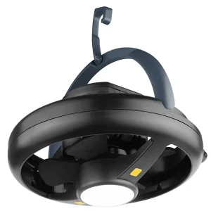 Kampeer lamp - Oplaadbaar - Met ventilator en powerbank