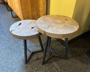 Bijzettafel set grey mix