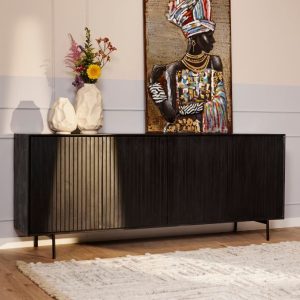 Dressoir Madison Black 210cm