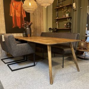 Eetkamertafel retro 240cm