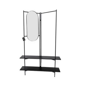 Kledingrek met spiegel