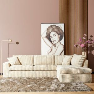 MySofa Teddy Beige Rechts