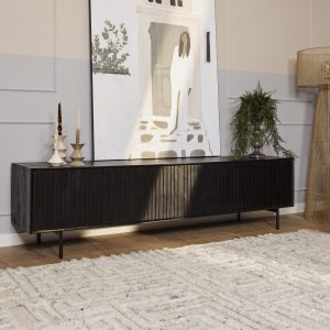 Tv meubel Madison Black 210cm