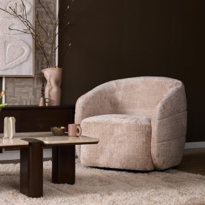 Draaibare Fauteuil Yara Beige (Show)
