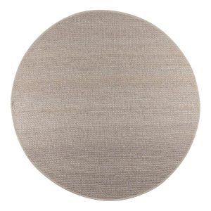 Interieur05 Rond Wollen Vloerkleed Grijs/Beige Vik - 200 x 200 cm