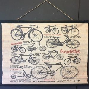 Schoolposter Fietsen