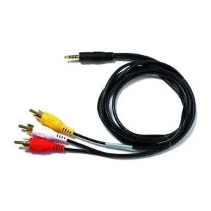 3,5 inch Jack naar Tulp Audio Video Kabel 1,5 meter