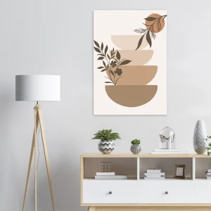 Artfulprints  Boho – Botanical stack   Poster 70x100 cm