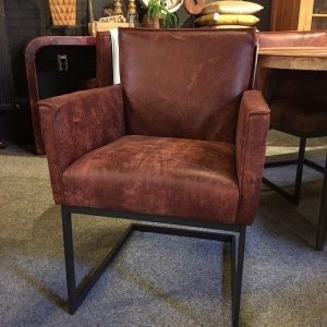 Eetkamerstoel Reinier met arm -showmodel-