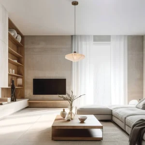 EGLO hanglamp Orimini - E27 - Ø 38 cm - crème/brons - textiel