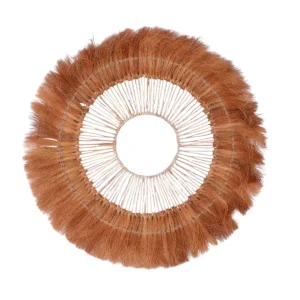 Furnilux Furni-Surya Wandornament Bananenvezel Ø70 cm