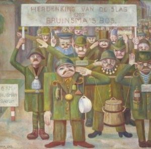 Herdenking van de slag om Bruinsma’s bos 1965