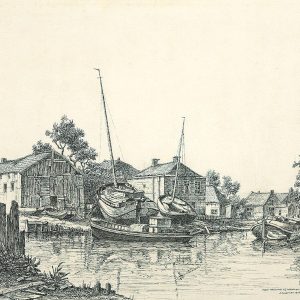 Oude helling te Workum 1958